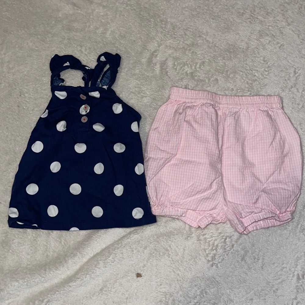 Tank top and shorts